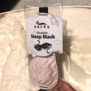 Bucky Ultralight Sleep Mask BRAND NEW Pink/Black